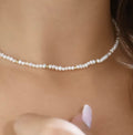 Collier jouhar hor avec 10boule en Or18k