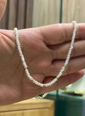 Collier jouhar hor avec boules + fermoire en Or18k