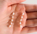 Boucle d’oreille en Or18k avec johar naturelle